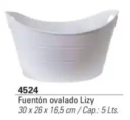 Colombraro Lizy fuentón ovalado oferta