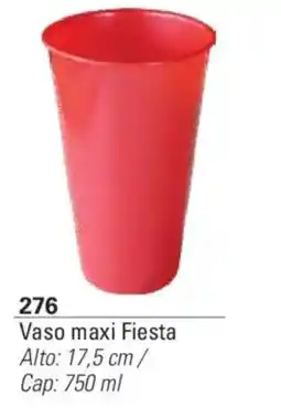 Colombraro Vaso maxi Fiesta oferta