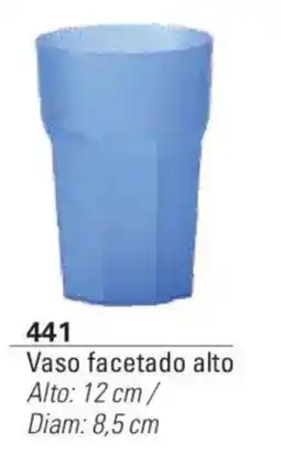 Colombraro Vaso facetado alto oferta