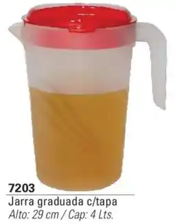 Colombraro Jarra graduada c/tapa oferta