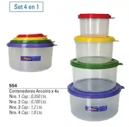 Colombraro Arcoiris contenedores oferta