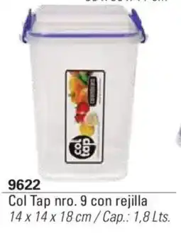 Colombraro Col Tap nro. 9 con rejilla oferta