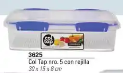 Colombraro Col tap col tap nro. 5 con rejilla oferta