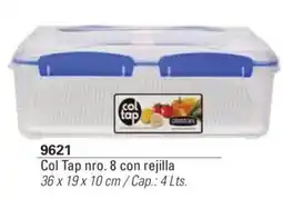 Colombraro Col tap col tap nro. 8 con rejilla oferta