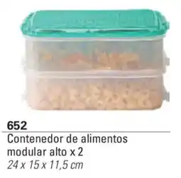 Colombraro Contenedor de alimentos modular alto oferta