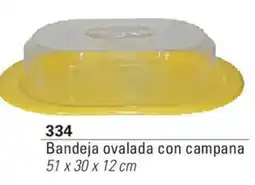 Colombraro Bandeja ovalada con campana oferta