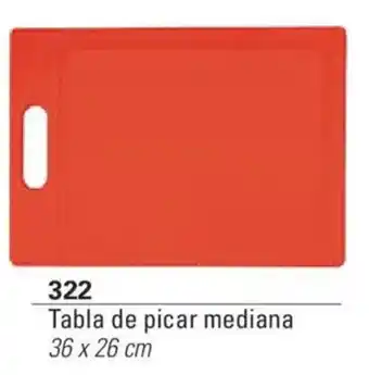 Tabla de picar mediana