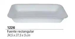 Colombraro Fuente rectangular oferta