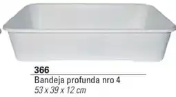 Colombraro Bandeja profunda nro 4 oferta