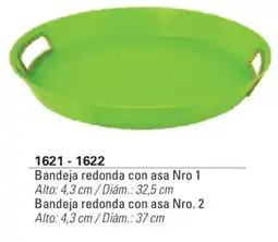 Colombraro Bandeja redonda con asa oferta