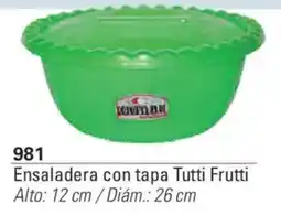 Colombraro Tutti Frutti ensaladera con tapa oferta