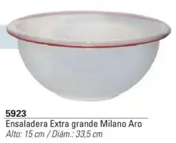 Colombraro Milano aro ensaladera extra grande oferta