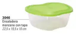 Colombraro Ensaladera manzana con tapa oferta