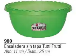 Colombraro Tutti Frutti ensaladera sin tapa oferta