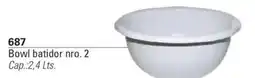 Colombraro Bowl batidor nro. 2 oferta