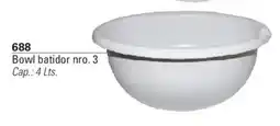 Colombraro Bowl batidor nro. 3 oferta