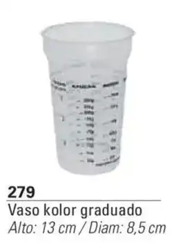 Colombraro Vaso kolor graduado oferta