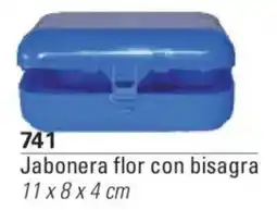 Colombraro Jabonera flor con bisagra oferta