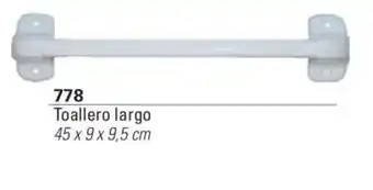 Toallero largo