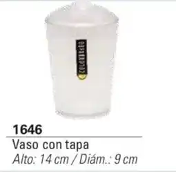 Colombraro Vaso con tapa oferta