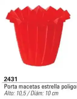 Colombraro Porta macetas estrella poligono oferta
