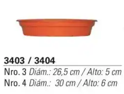 Colombraro Plato terracota oferta
