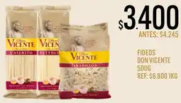 Supermercados Todo Don vicente fideos oferta