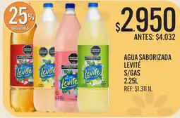 Supermercados Todo Levite agua saborizada oferta