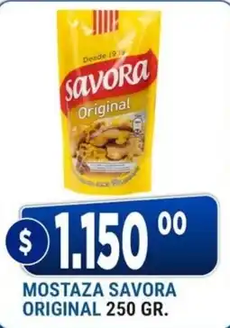 Supermercados Mayor Savora mostaza original oferta
