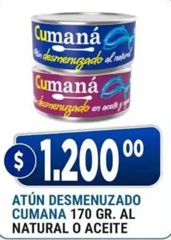 Supermercados Mayor Cumaná atún desmenuzado oferta