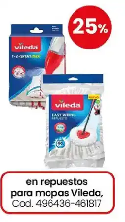 Coto Vileda repuestos para mopas oferta