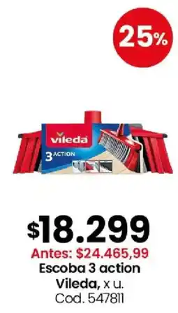 Coto Vileda escoba 3 action oferta