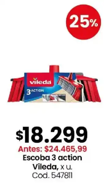 Coto Vileda escoba 3 action oferta