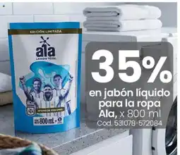 Coto Ala jabón líquido para la ropa oferta