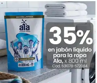 Coto Ala jabón líquido para la ropa oferta