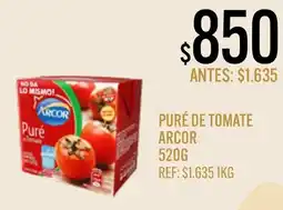Supermercados Todo Arcor puré de tomate oferta