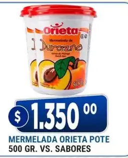 Supermercados Mayor Orieta mermelada de durazne oferta