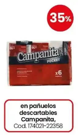 Coto Campanita pañuelos descartables oferta