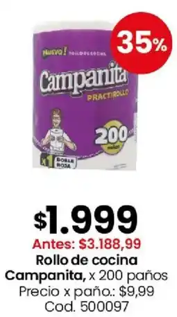 Coto Campanita rollo de cocina oferta