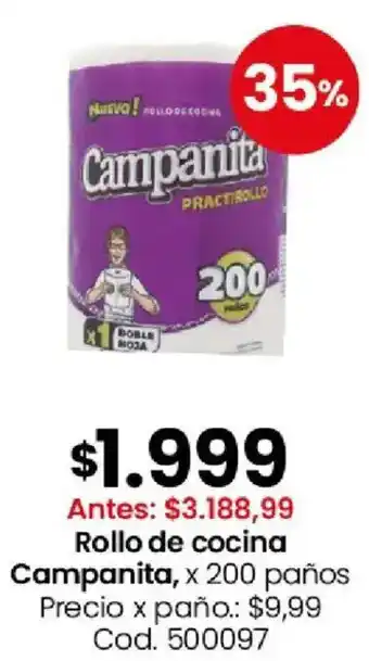 Coto Campanita rollo de cocina oferta