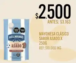 Supermercados Todo Hellmann's mayonesa clásico sabor asado oferta