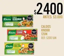Supermercados Todo Knorr caldos oferta