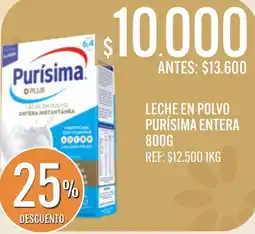 Supermercados Todo Purísima leche en polvo entera oferta