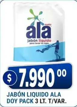 Supermercados Mayor Ala jabón liquido para lavar la ropa oferta