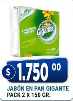 Supermercados Mayor Gigante jabón en pan oferta