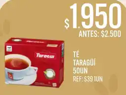 Supermercados Todo Taragui té taragui oferta