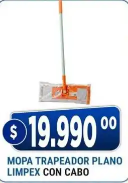 Supermercados Mayor LimpeX mopa trapecador plano con cabo oferta