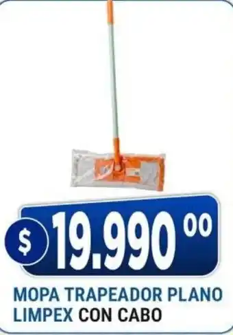 Supermercados Mayor LimpeX mopa trapecador plano con cabo oferta
