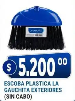 Supermercados Mayor La gauchita escoba plastica exteriores oferta