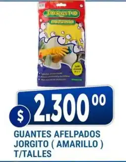 Supermercados Mayor Jorgito guantes afelpados oferta